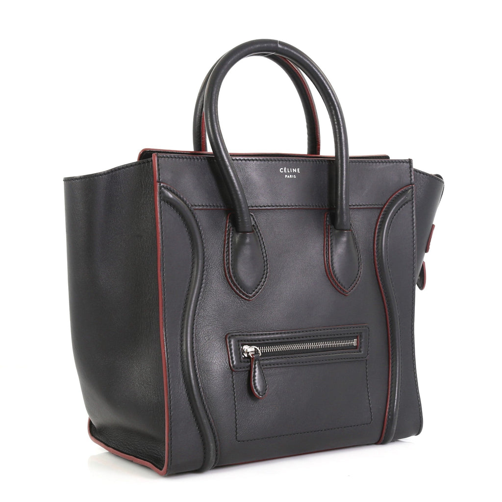 Luggage Handbag Smooth Leather Mini