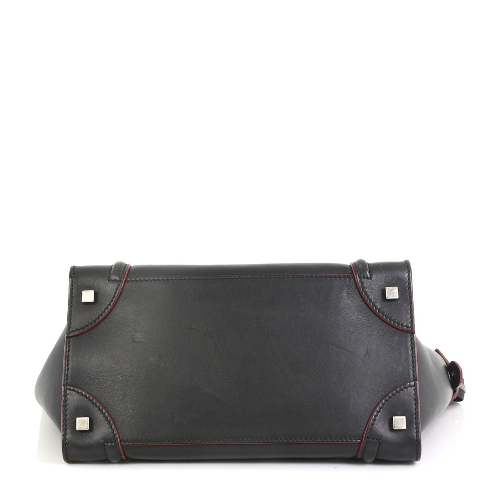 Luggage Handbag Smooth Leather Mini