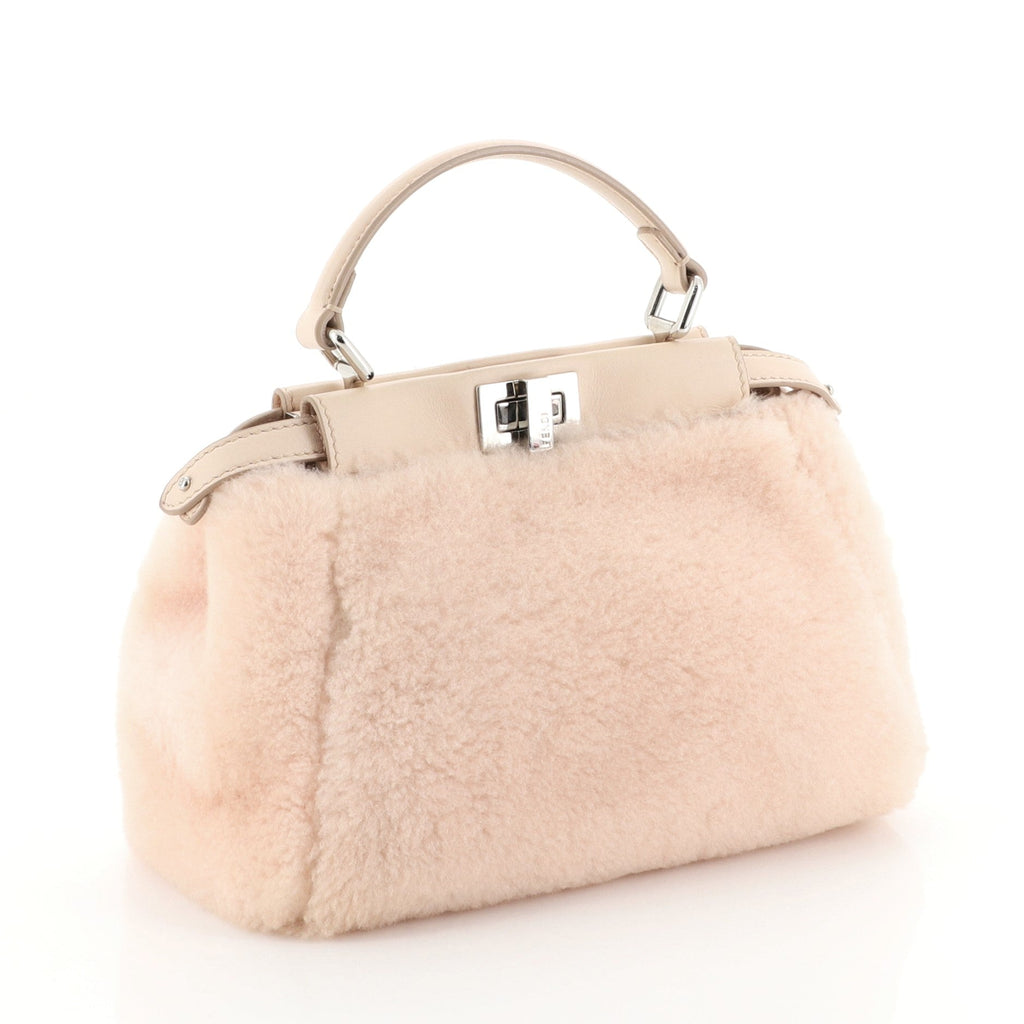 Peekaboo Bag Shearling Mini