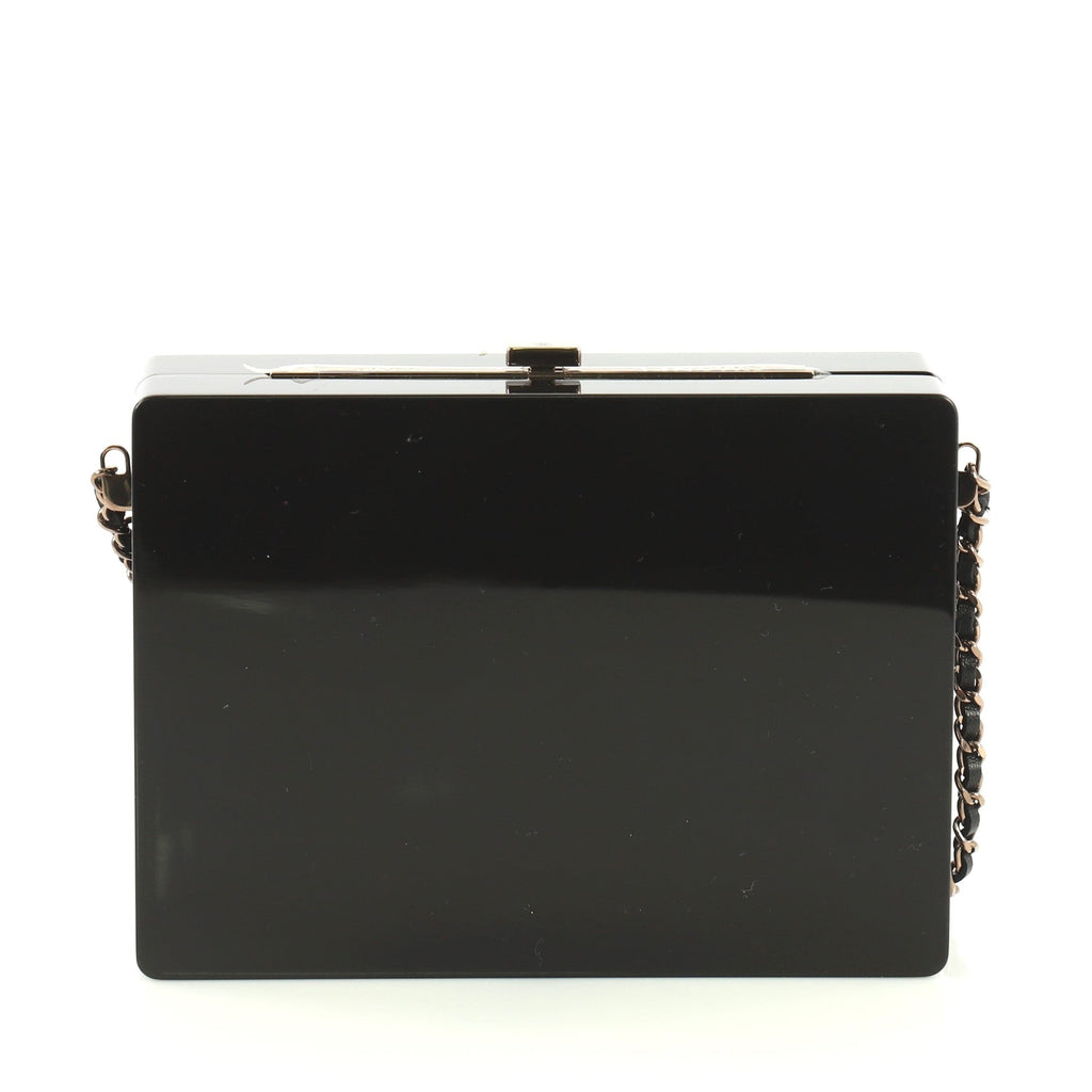 CC Minaudiere Clutch Strass Embellished Plexiglass