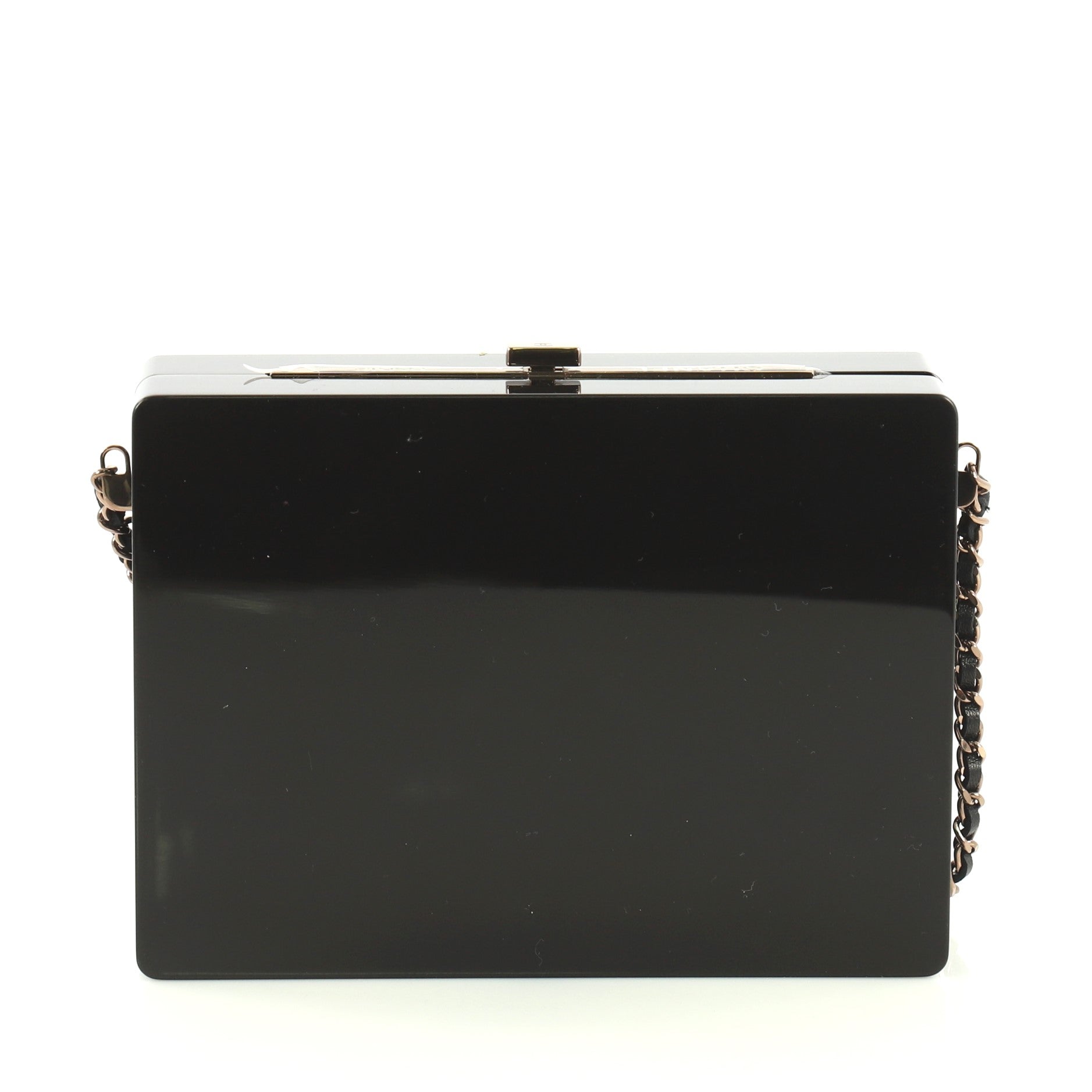 CC Minaudiere Clutch Strass Embellished Plexiglass