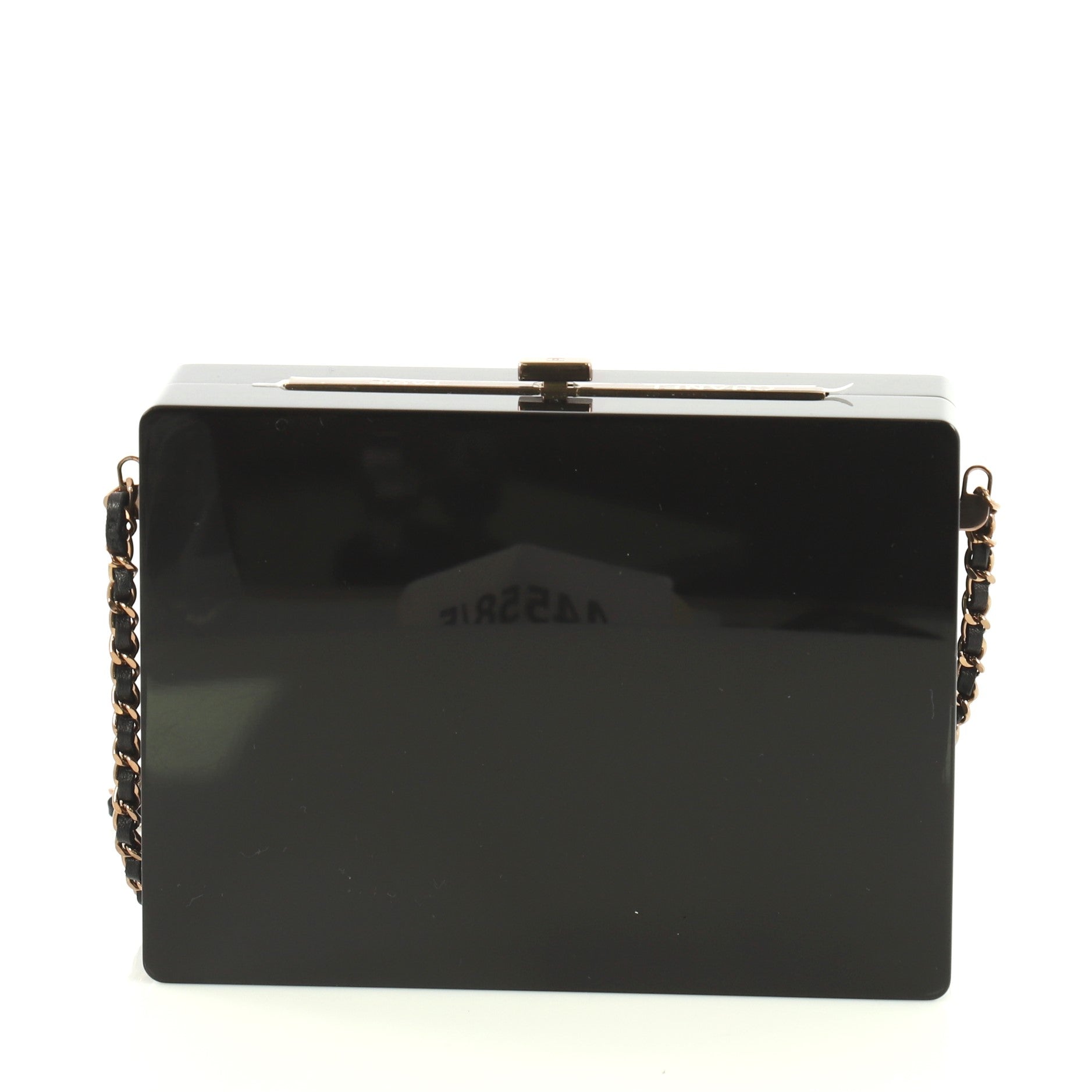 CC Minaudiere Clutch Strass Embellished Plexiglass
