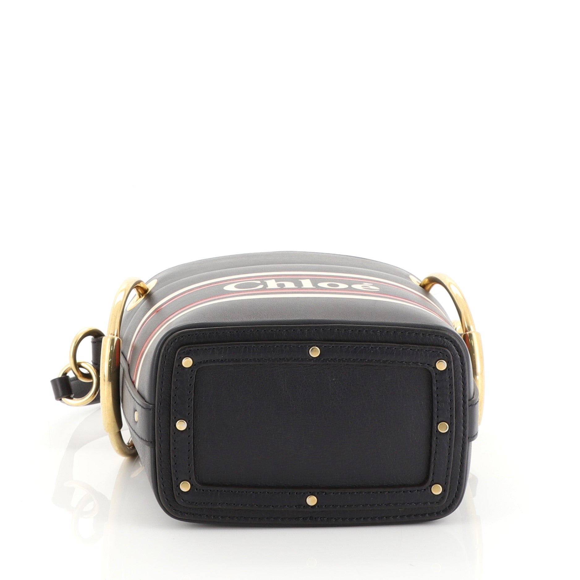 Roy Logo Bucket Bag Printed Leather Mini