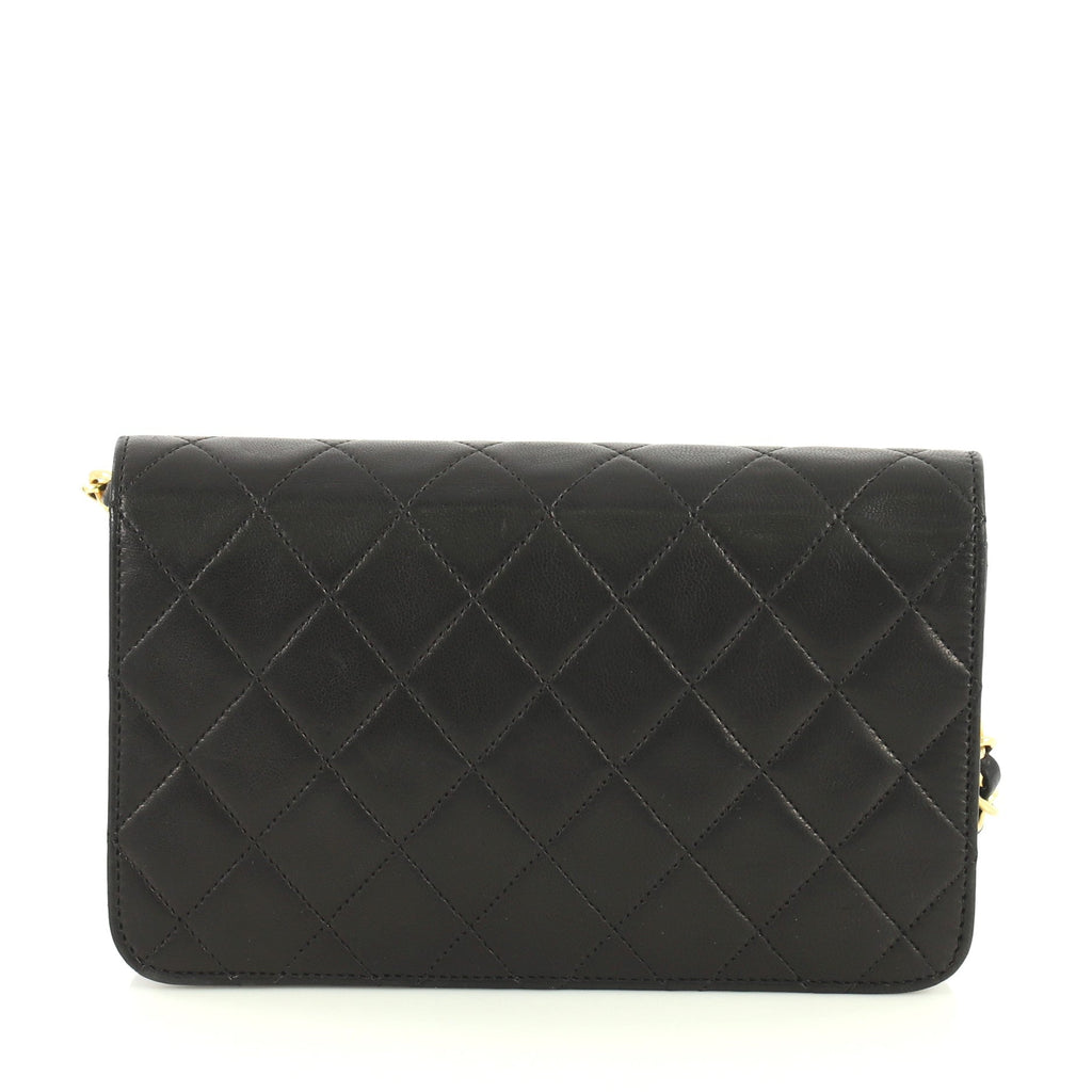 Vintage Full Flap Bag Quilted Lambskin Mini