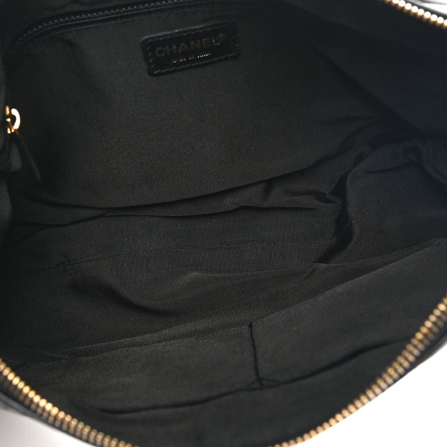Lambskin Quilted Medium Chocolate Bar Shoulder Bag Black