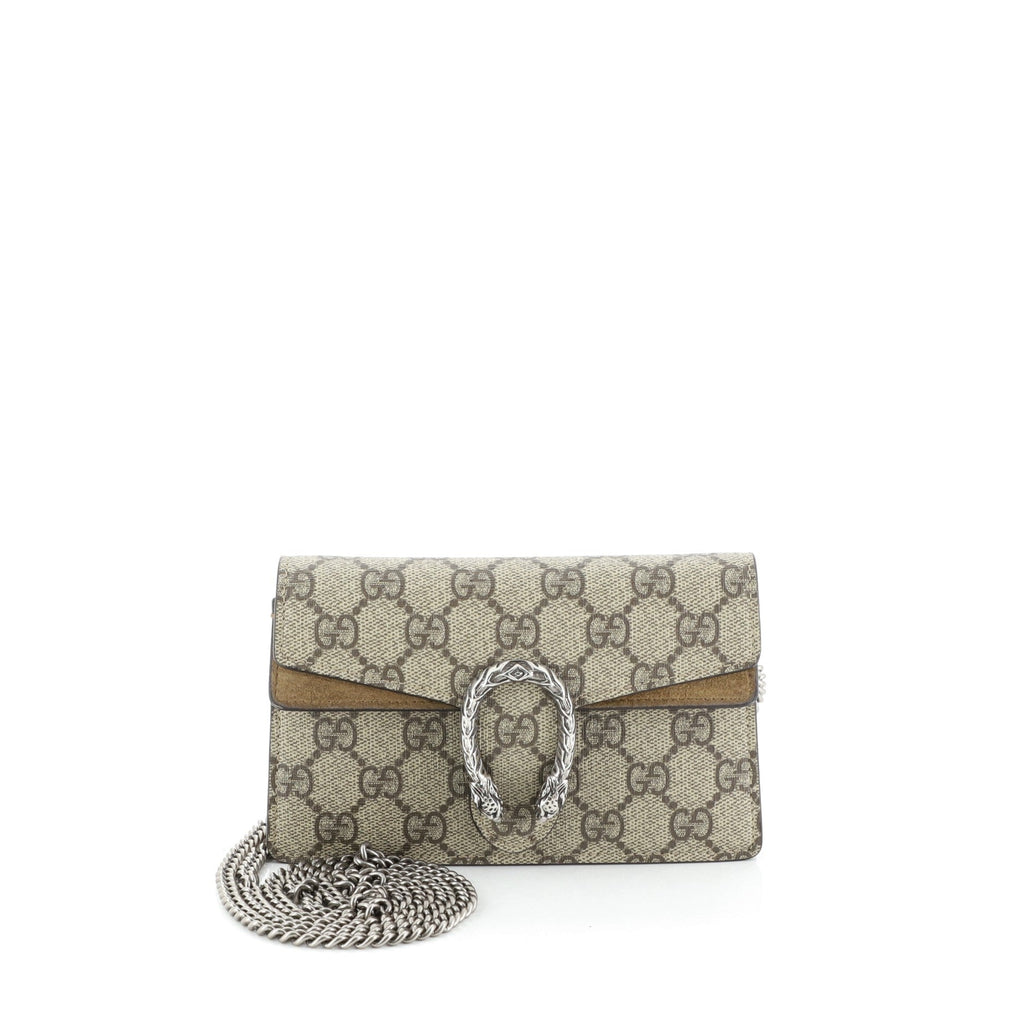 Dionysus Bag GG Coated Canvas Super Mini