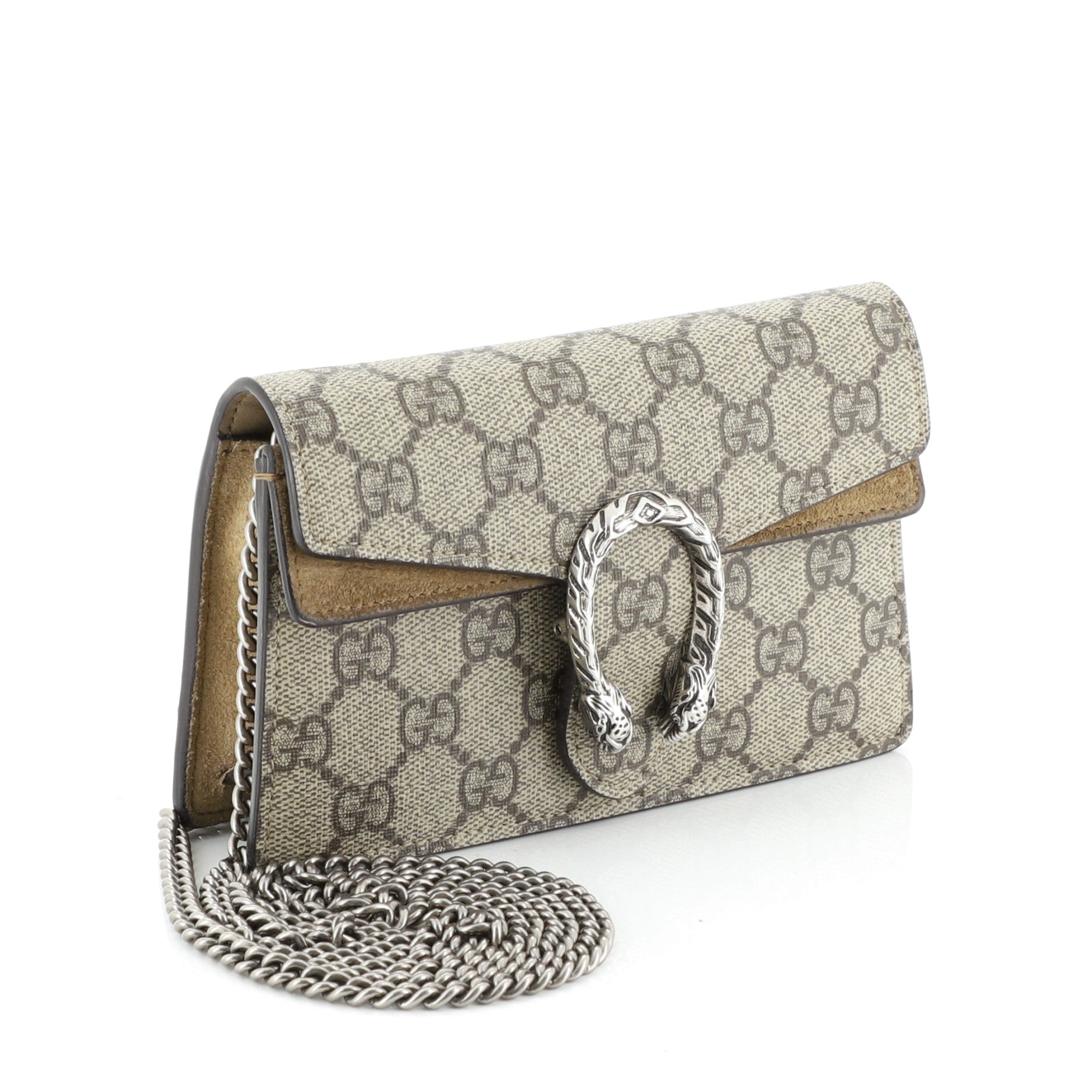 Dionysus Bag GG Coated Canvas Super Mini