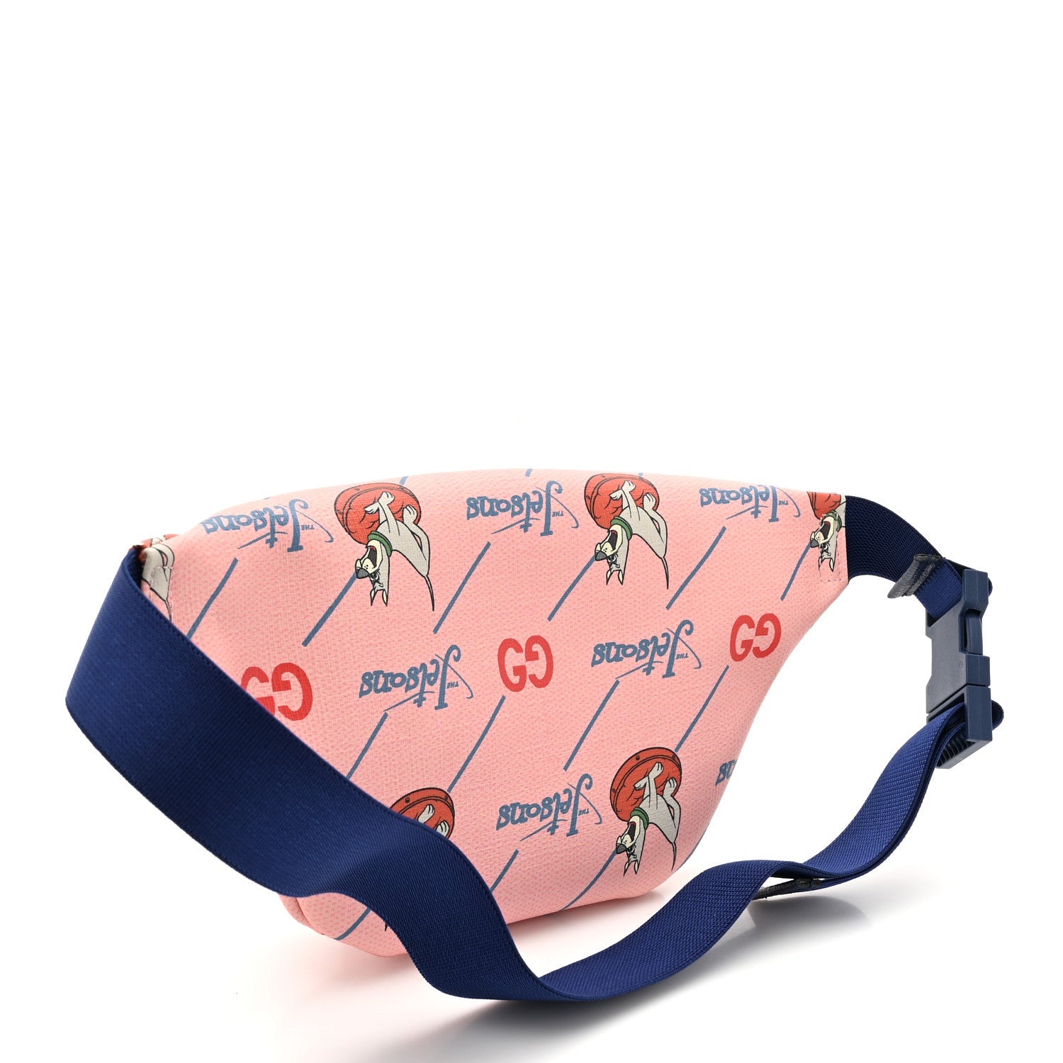 Coated Canvas Interlocking G Jetsons Childrens Belt Bag Pink