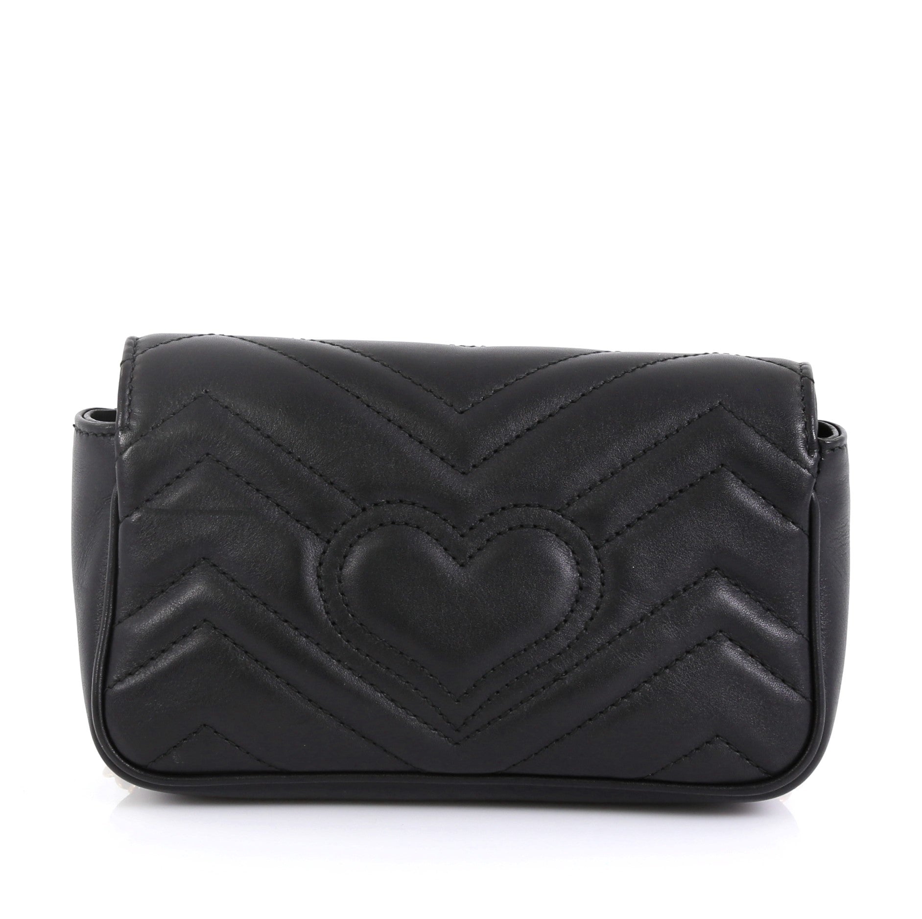 GG Marmont Flap Bag Matelasse Leather Super Mini