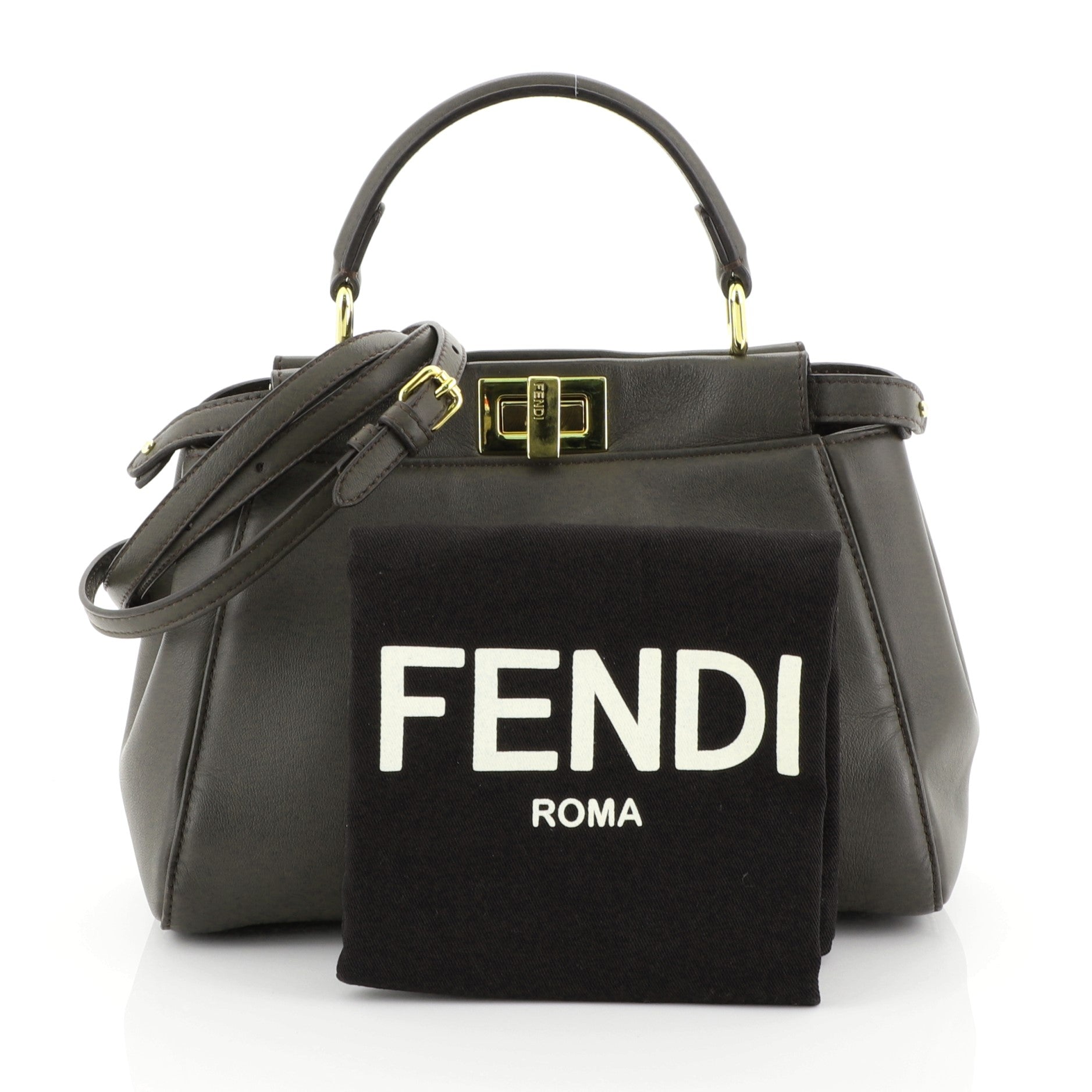 Peekaboo Bag Leather Mini