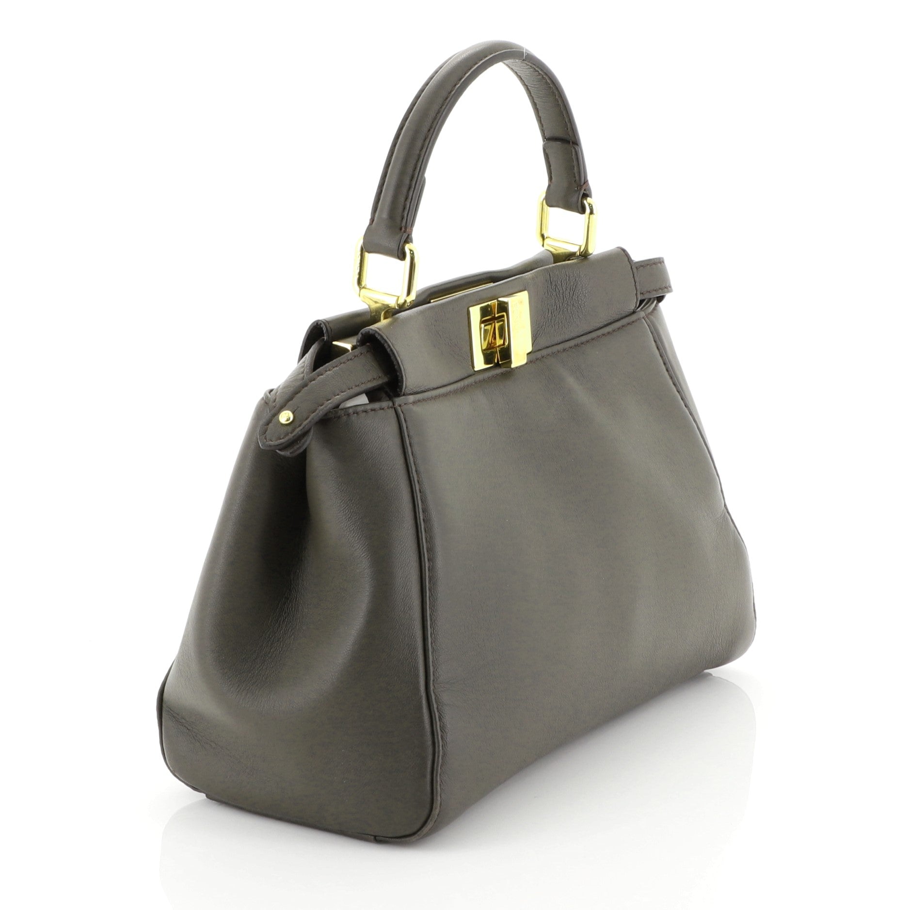 Peekaboo Bag Leather Mini