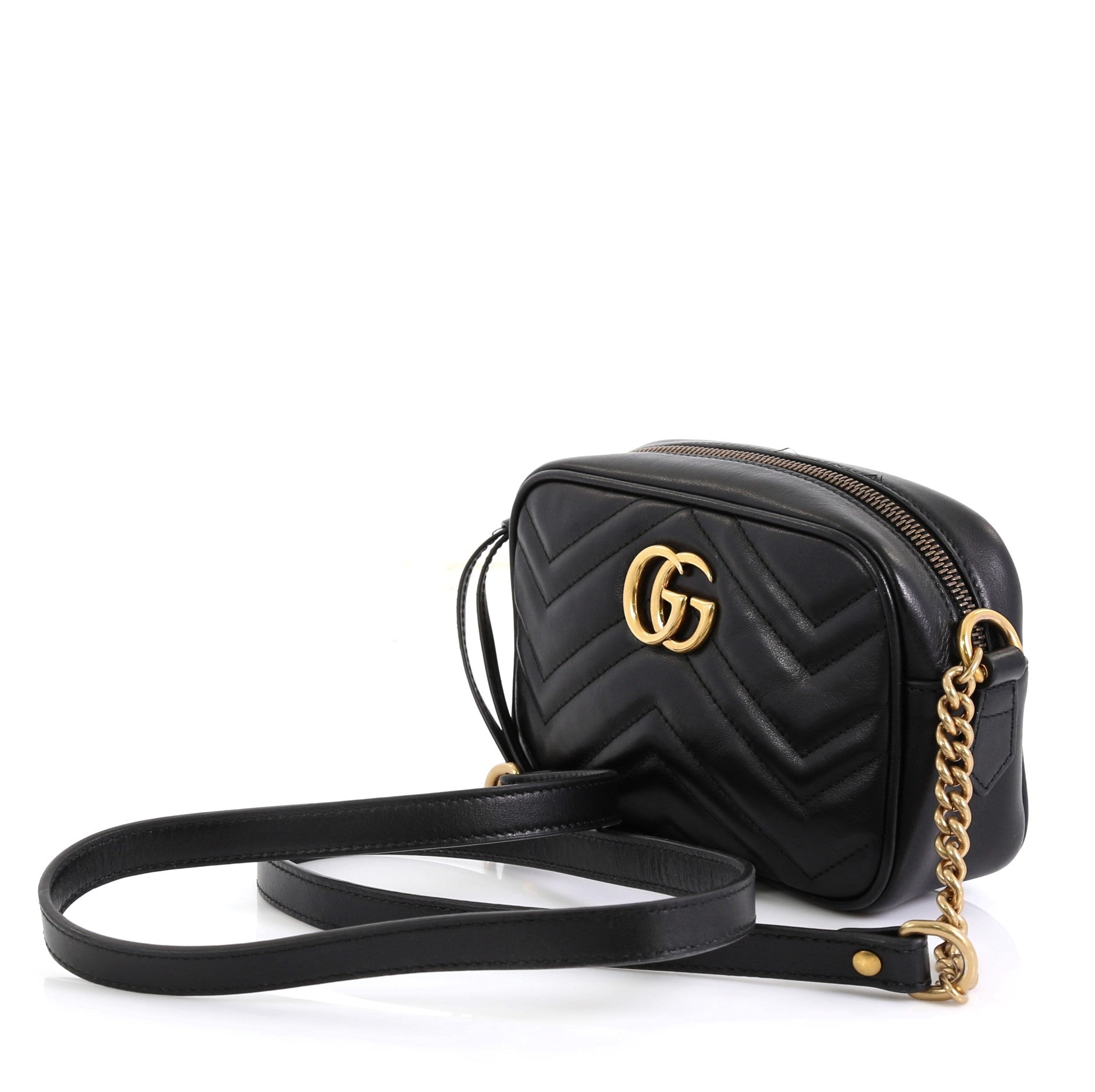 GG Marmont Shoulder Bag Matelasse Leather Mini