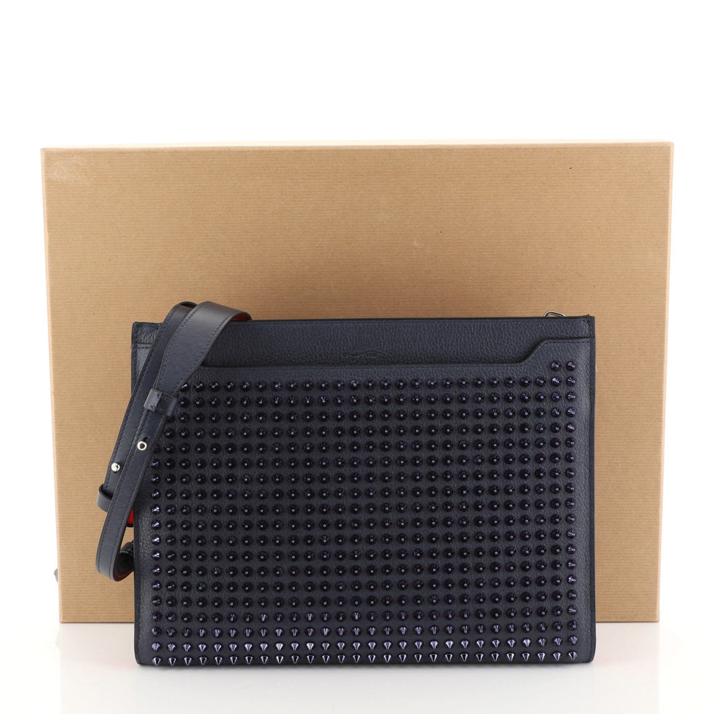 Loubiclutch Spiked Leather
