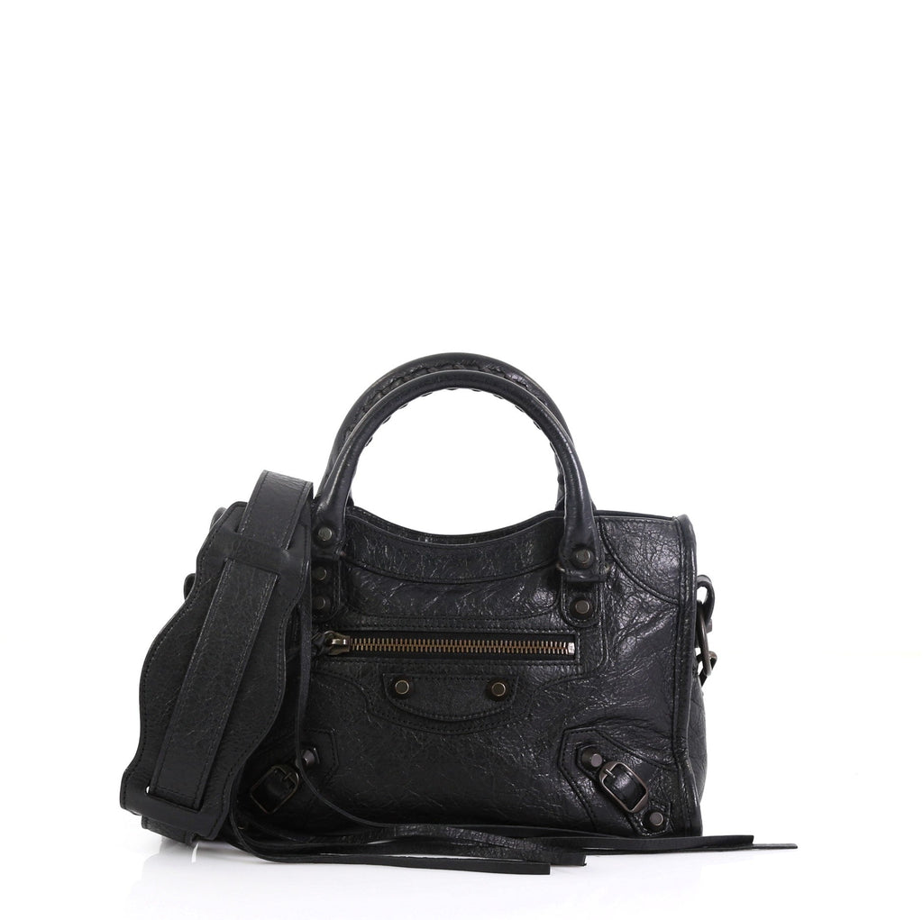 City Classic Studs Bag Leather Mini