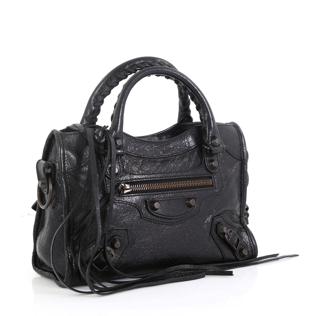 City Classic Studs Bag Leather Mini