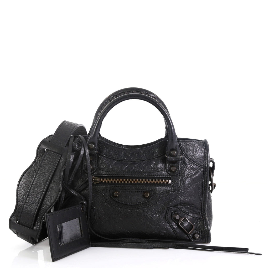 City Classic Studs Bag Leather Mini