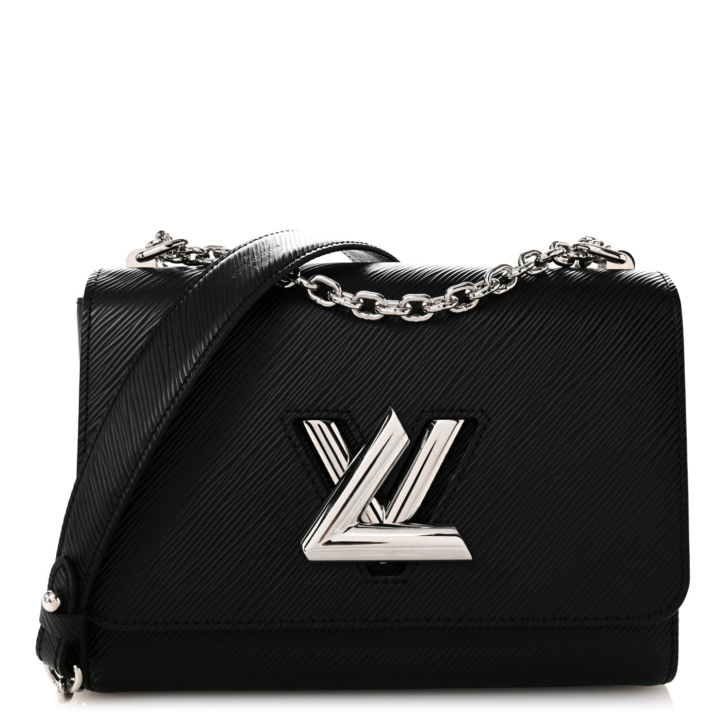 Epi Twist Shoulder Bag MM Black