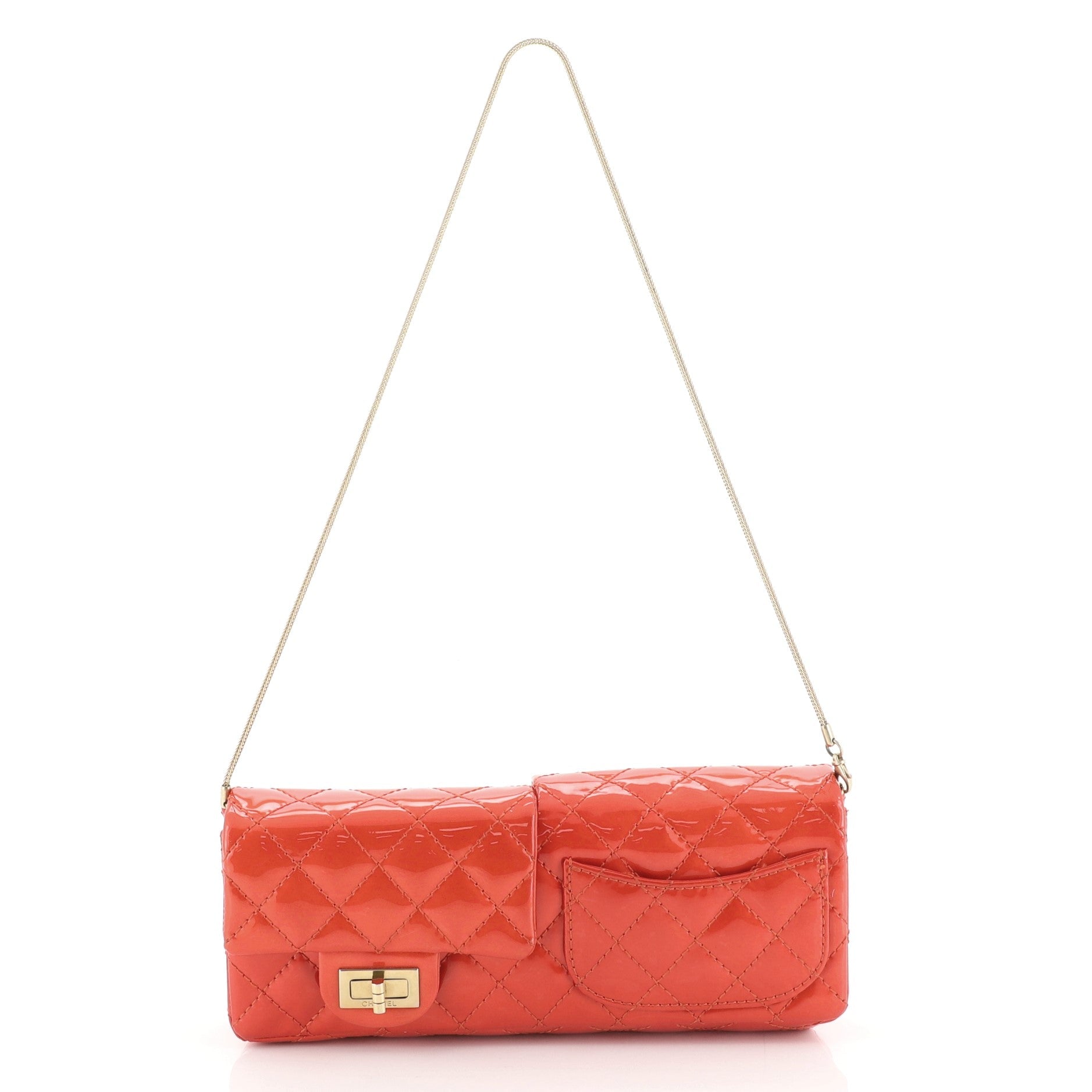 Reissue Reversible Clutch Quilted Patent
