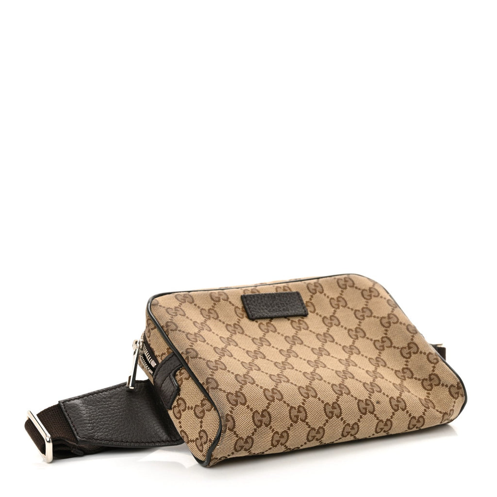 Monogram Belt Bag Dark Brown