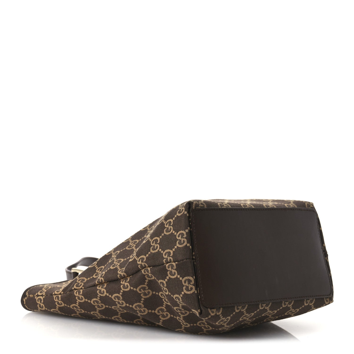 Monogram Small Bucket Tote Brown