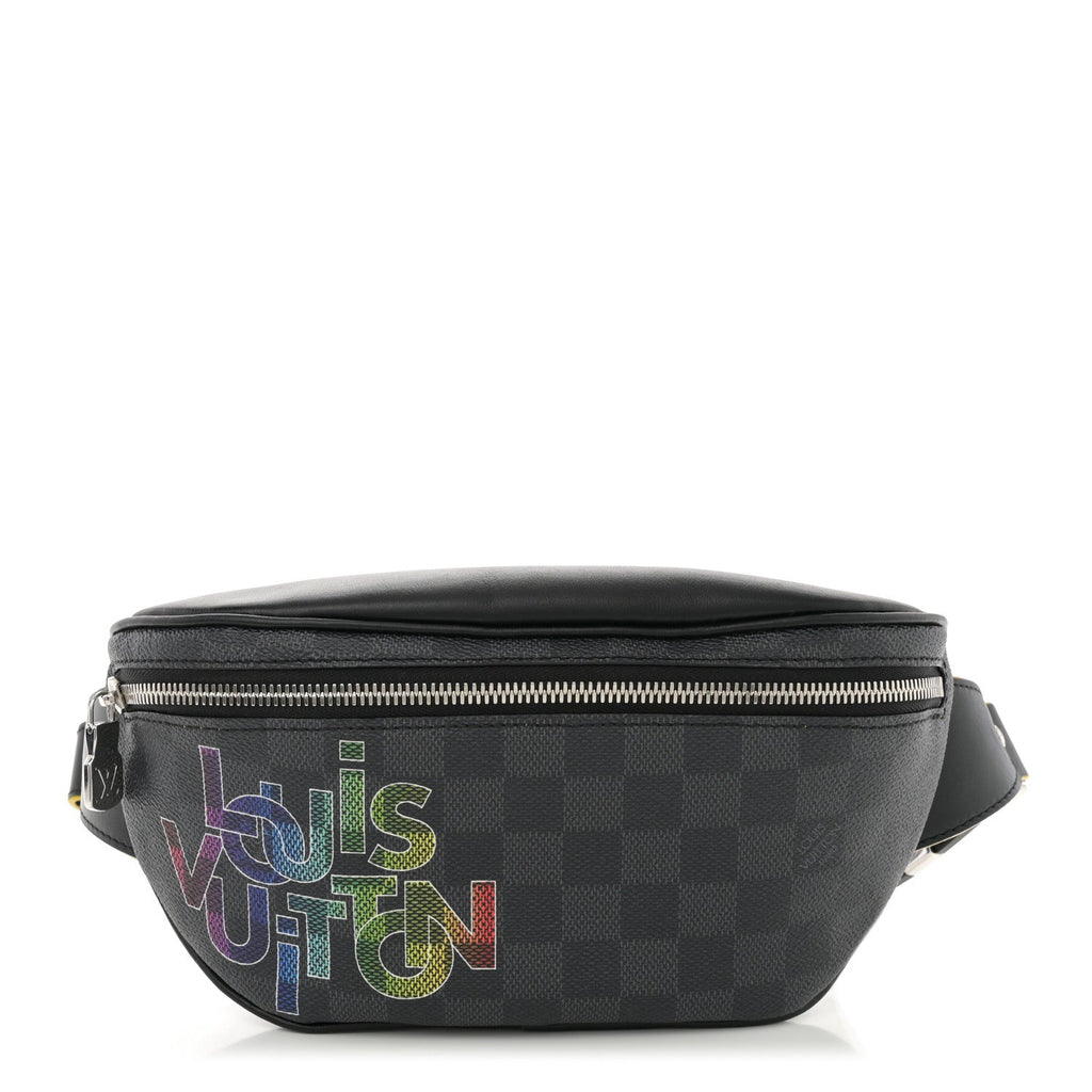 Damier Graphite Bumbag Yellow