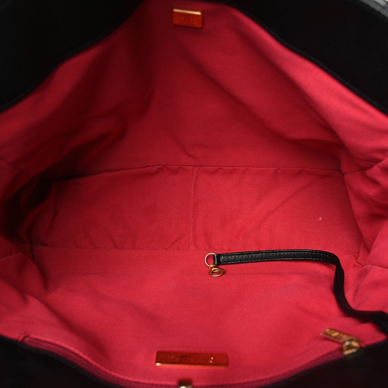 Lambskin Quilted Chanel 19 East West Shopping Bag Black