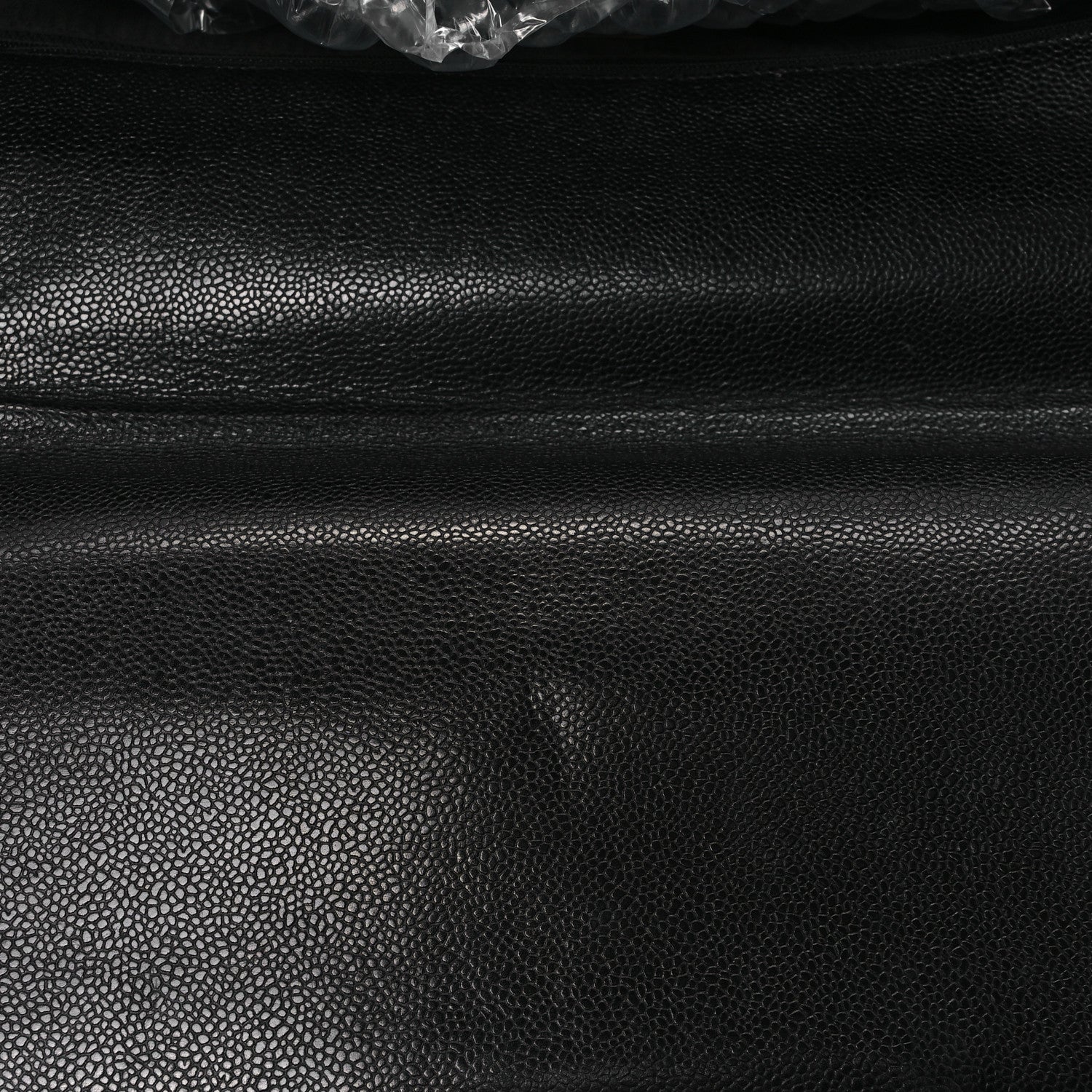 Caviar Flap XL Shoulder Bag Black