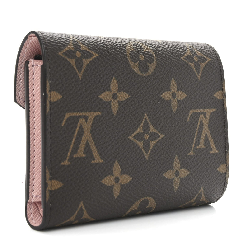 Monogram Victorine Wallet Rose Ballerine