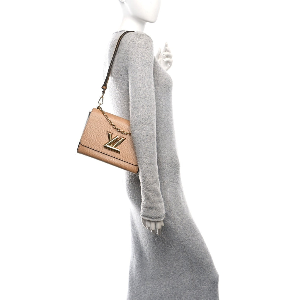 Epi Twist Shoulder Bag MM Camel