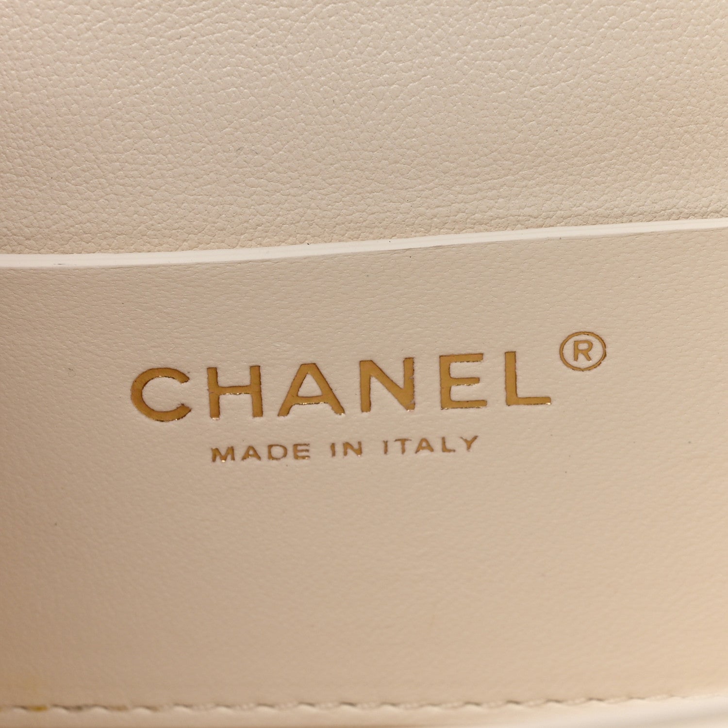 Caviar Quilted Mini Top Handle Flap White