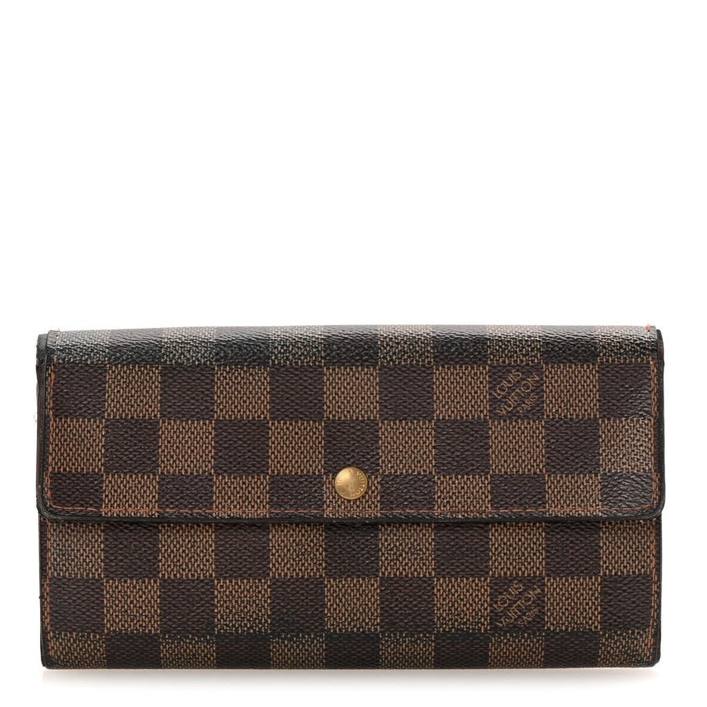 Damier Ebene Sarah Wallet