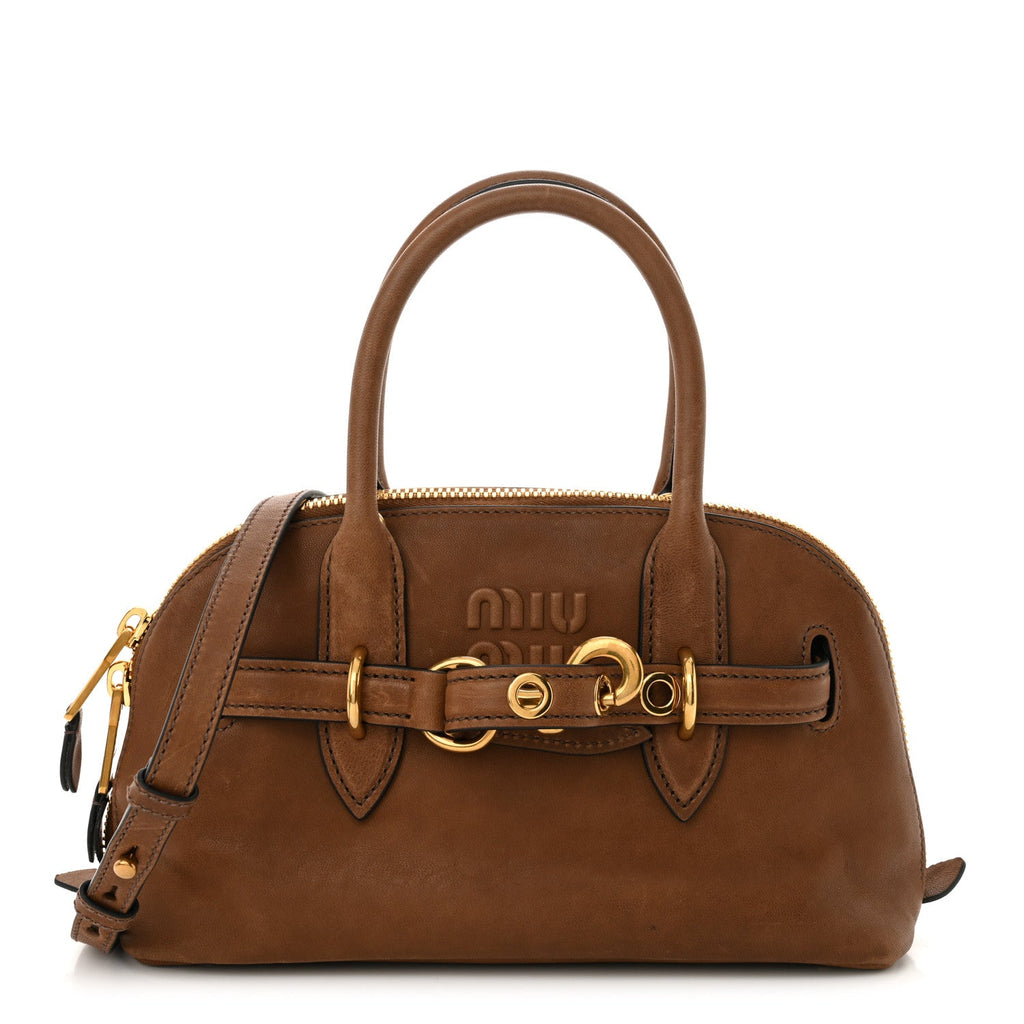 Nappa Aviator Small Aventure Bag Rovere