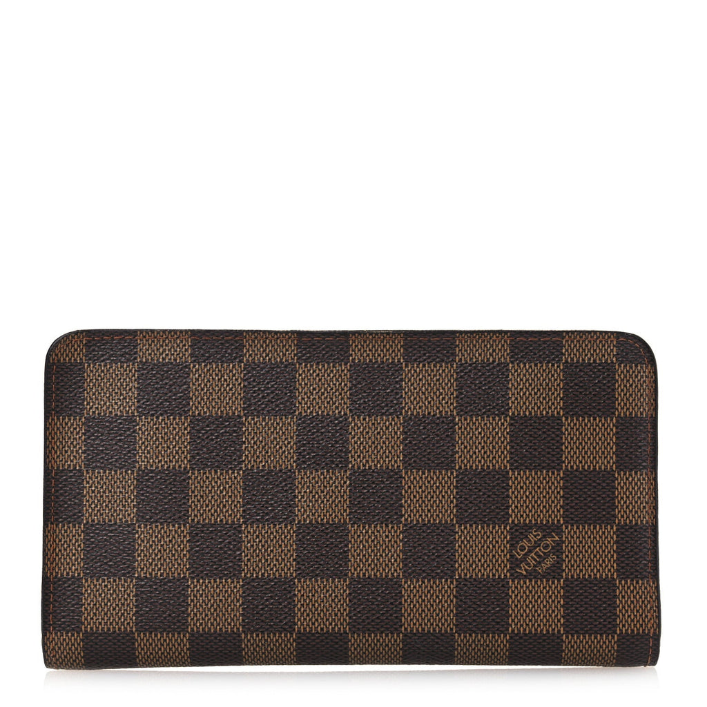 Damier Ebene Porte-Monnaie Zippe Zippy Wallet