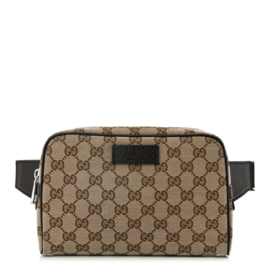 Monogram Belt Bag Dark Brown