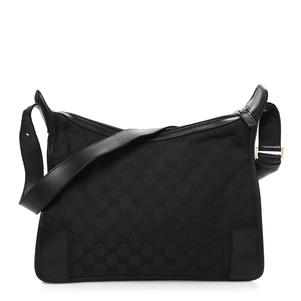 Monogram Shoulder Bag Black