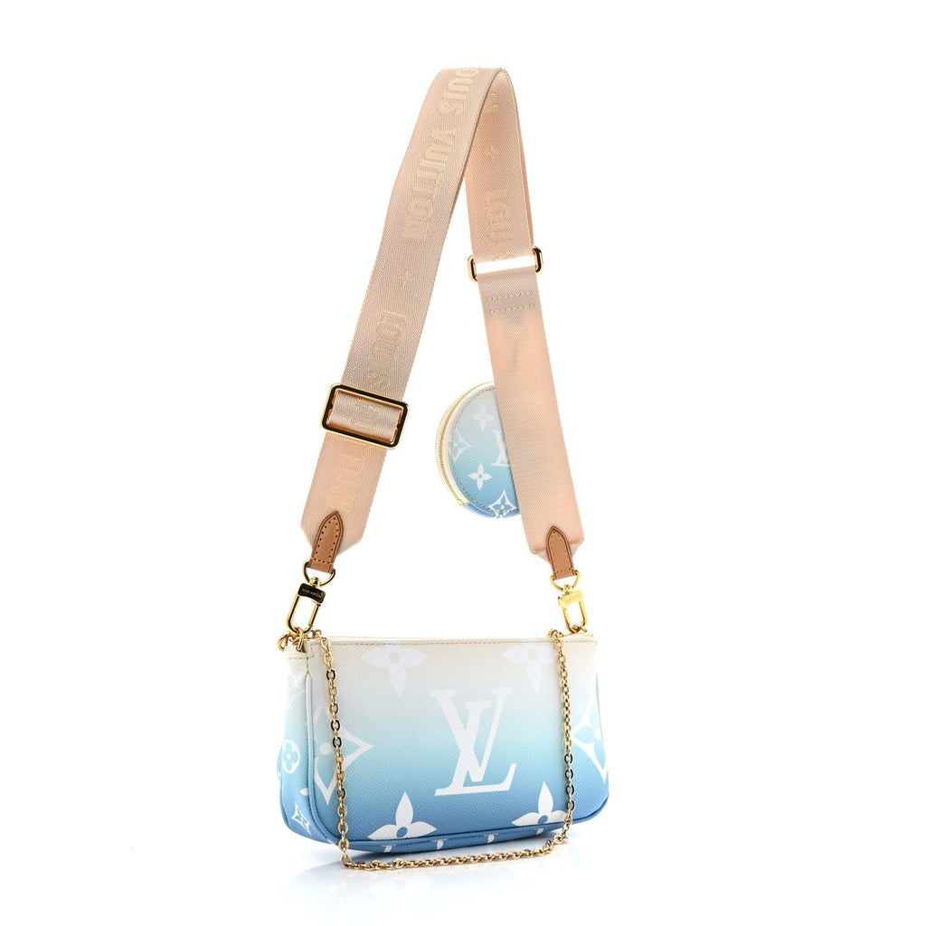 Monogram Giant By The Pool Multi Pochette Accessories Blue