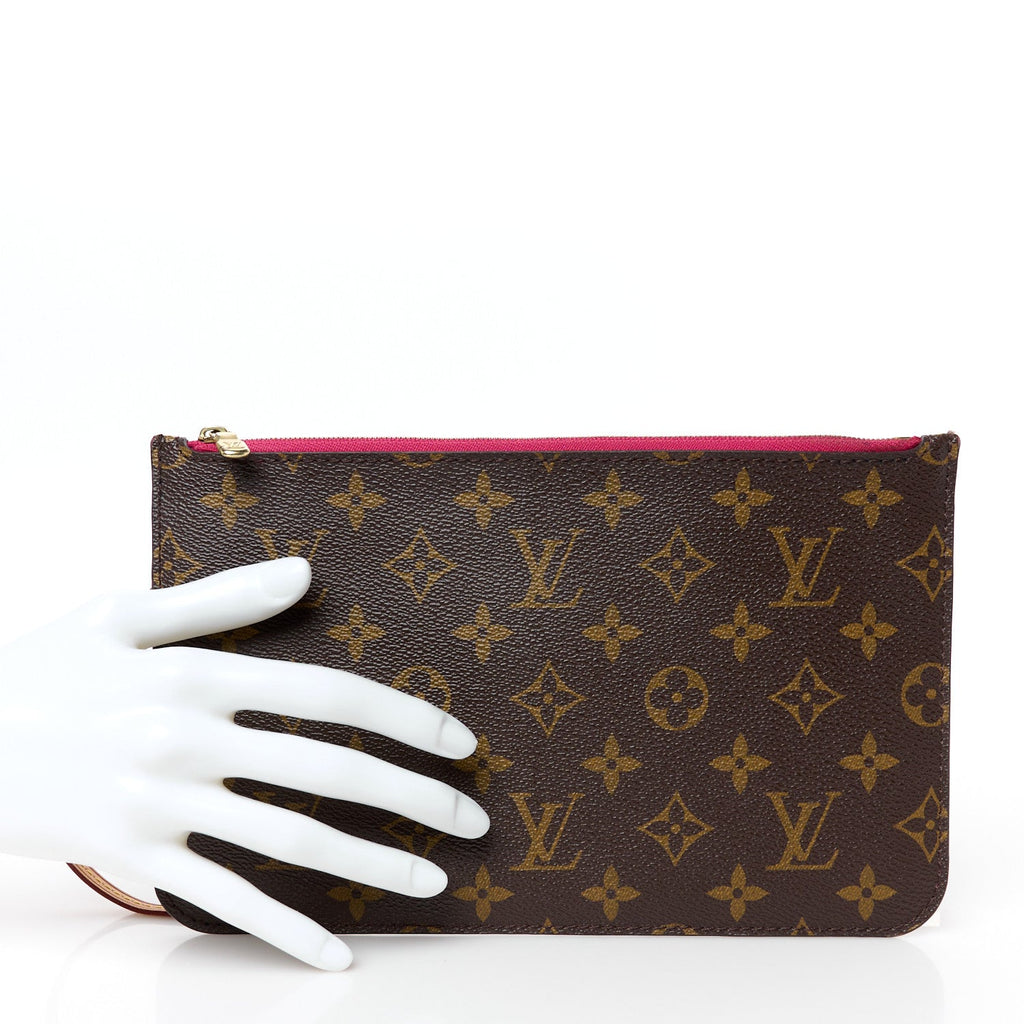 Monogram Neverfull MM GM Pochette Pivoine
