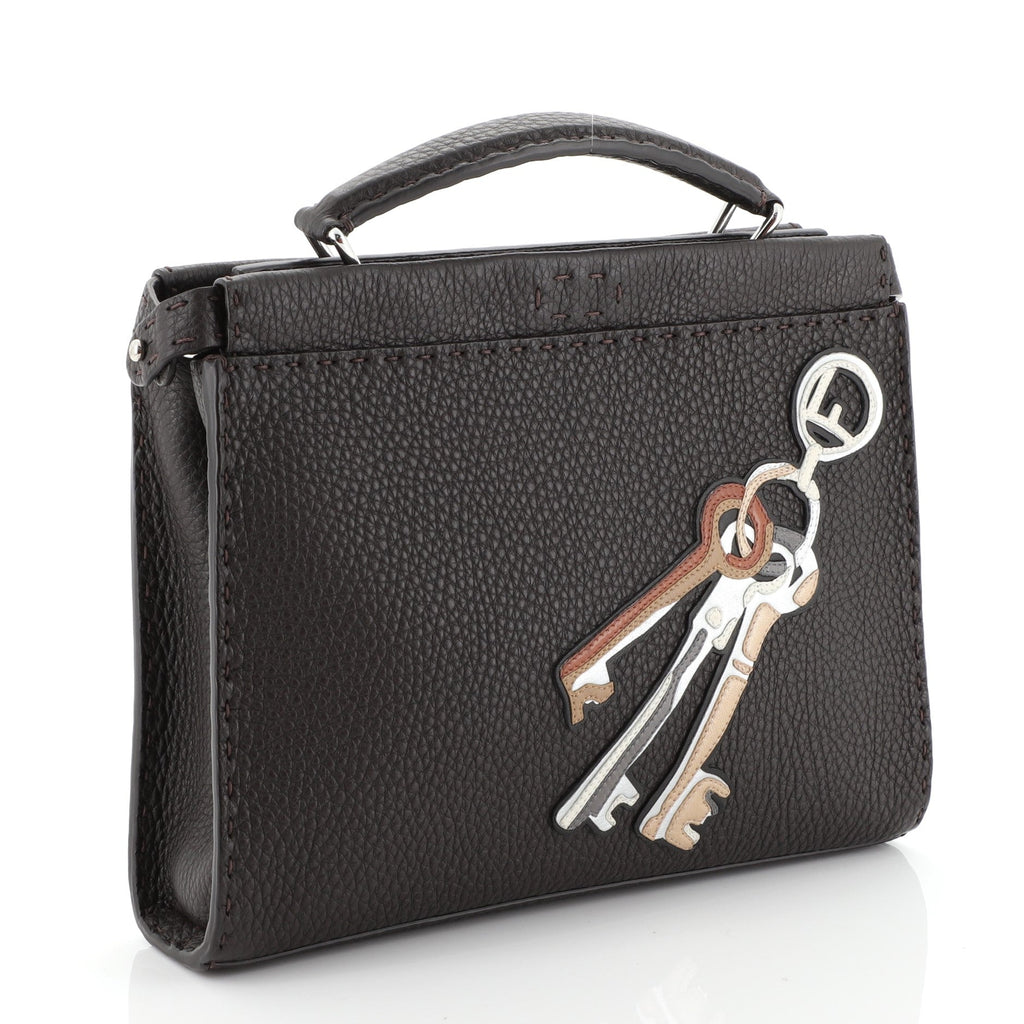 Selleria Peekaboo Fit Bag Leather with Applique Mini