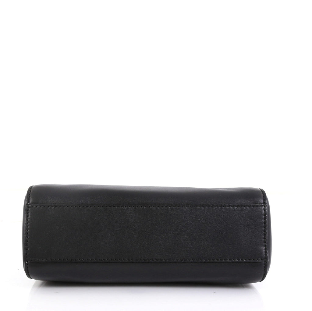 Peekaboo Bag Leather with Calf Hair Interior Mini