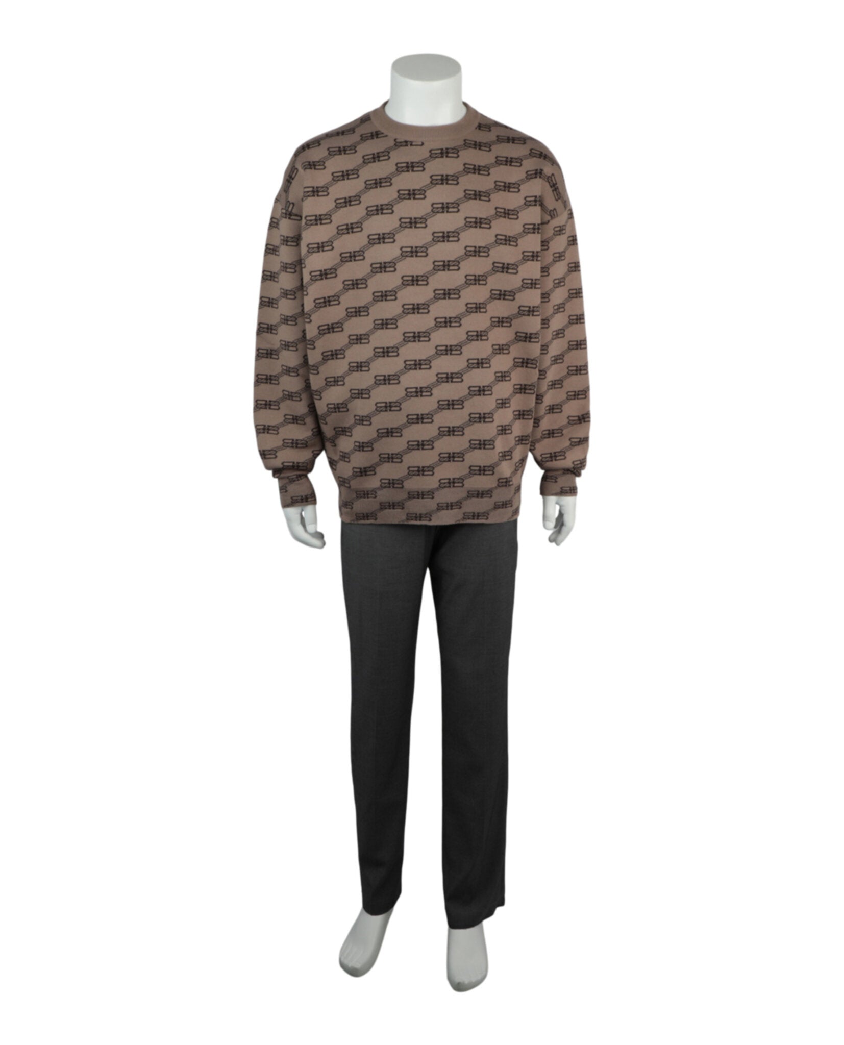 Logo Intarsia-Knit Sweater