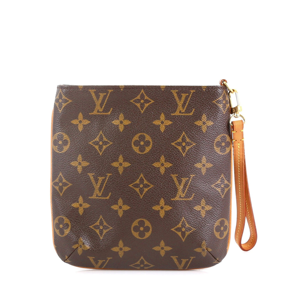 Partition Wristlet Clutch Monogram Canvas