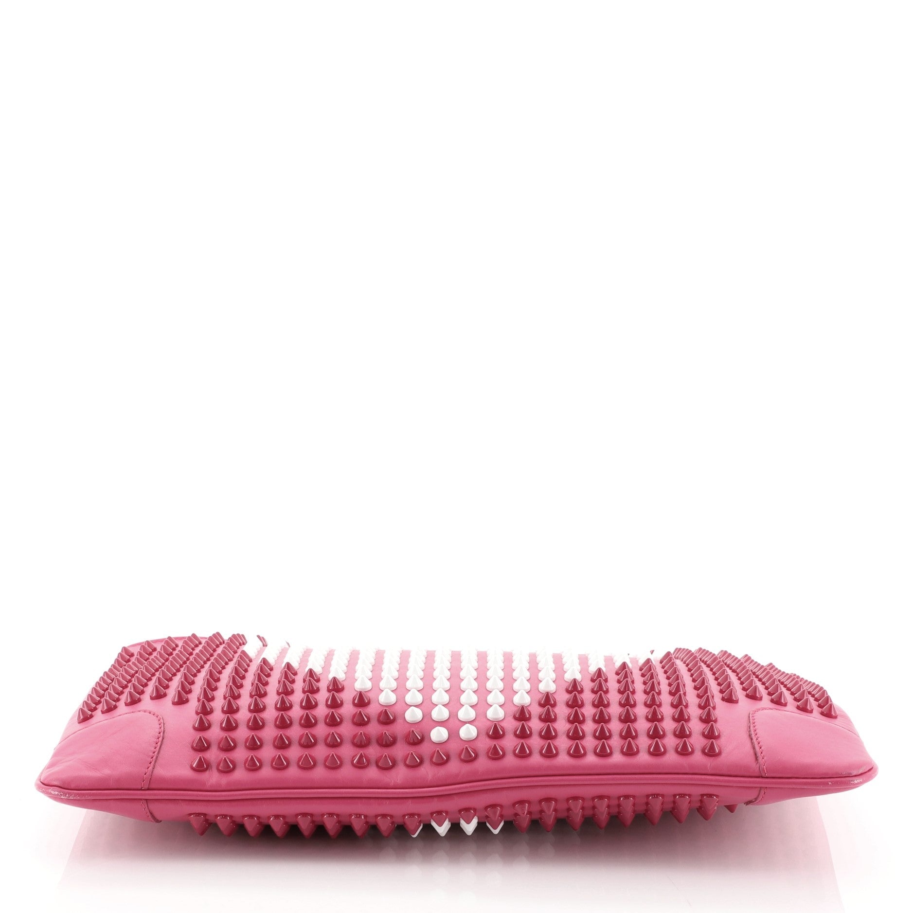 Loubiposh Clutch Spiked Leather