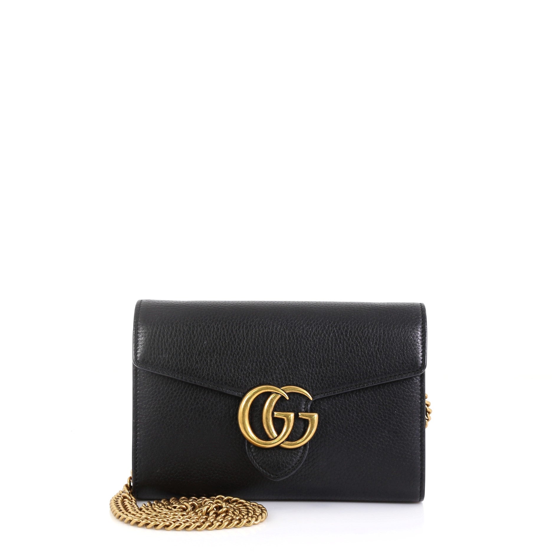 GG Marmont Chain Wallet Leather Mini