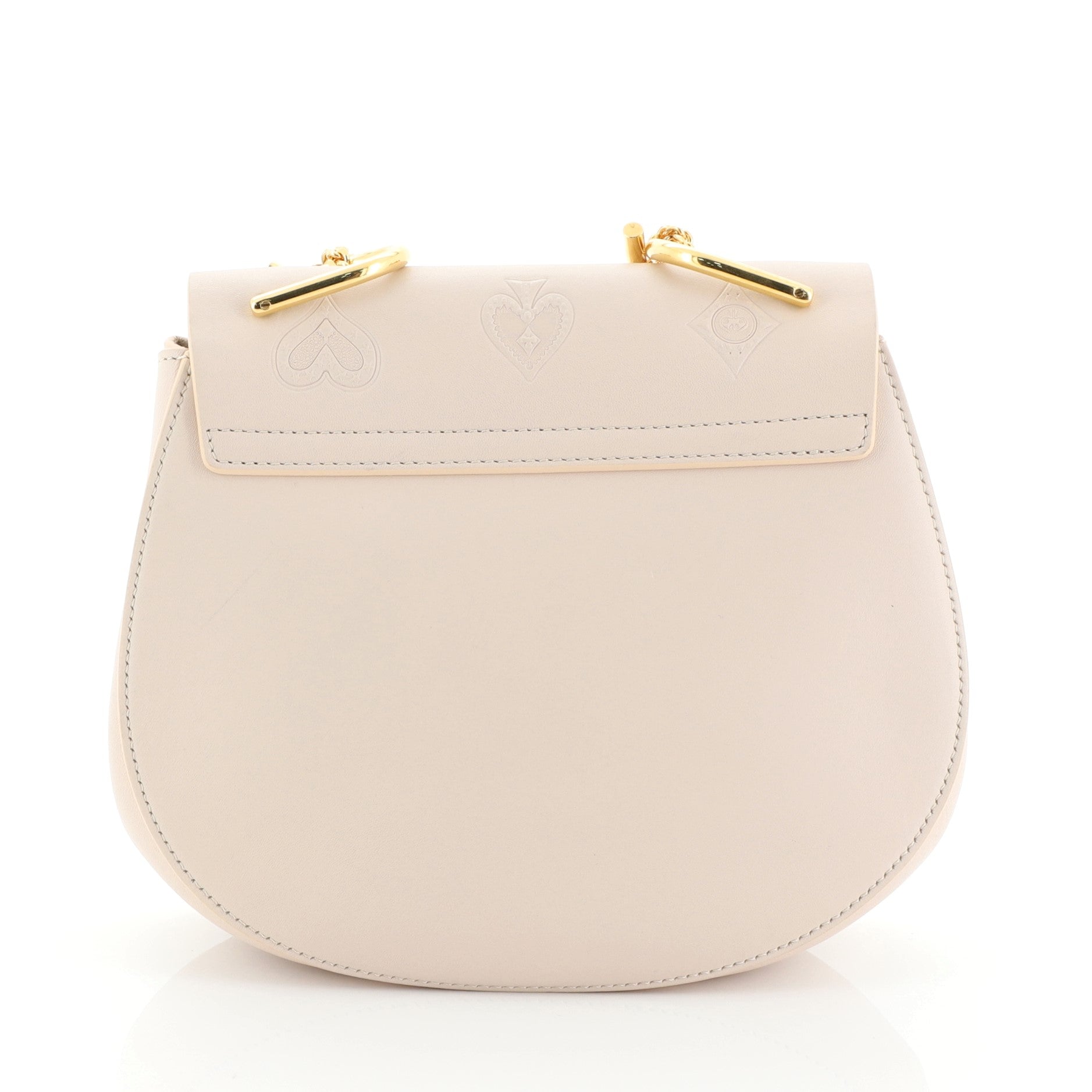 Drew Crossbody Bag Embossed Leather Mini