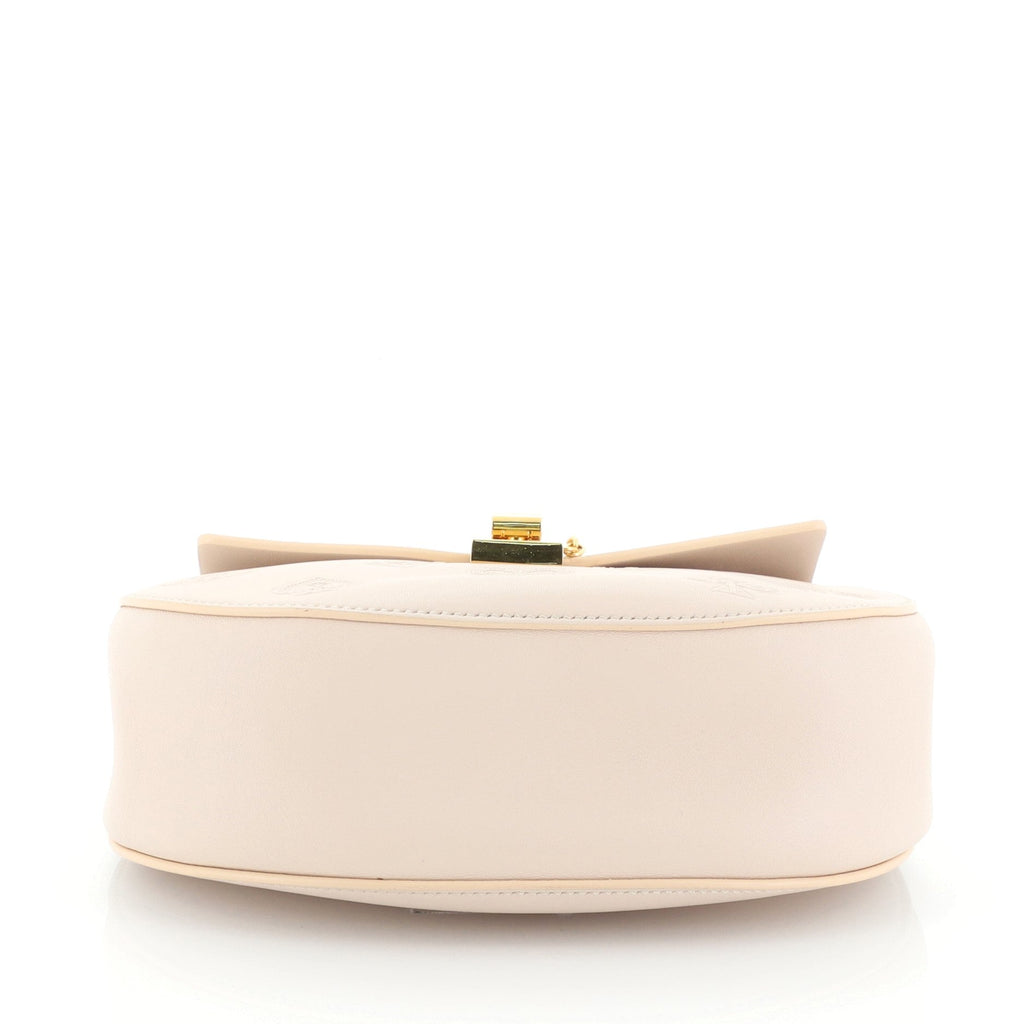 Drew Crossbody Bag Embossed Leather Mini