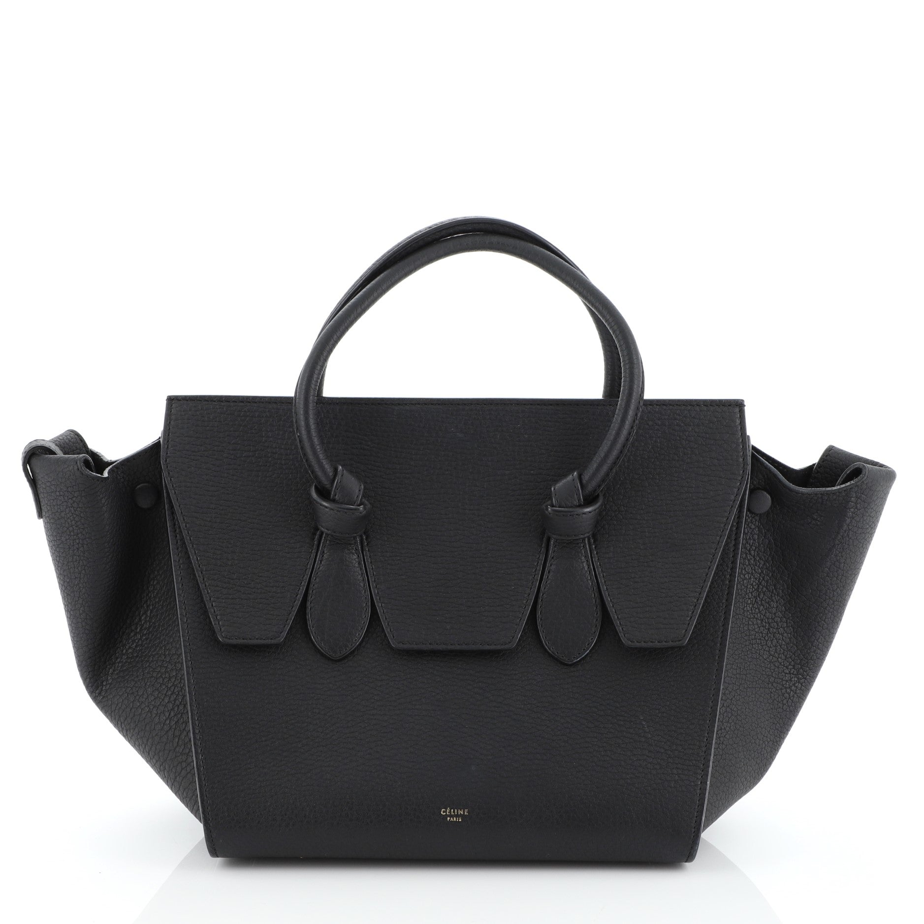 Tie Knot Tote Grainy Leather Mini
