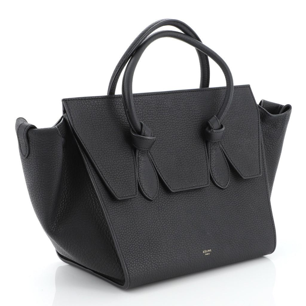 Tie Knot Tote Grainy Leather Mini