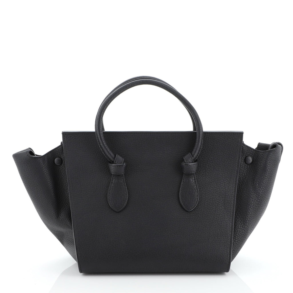 Tie Knot Tote Grainy Leather Mini