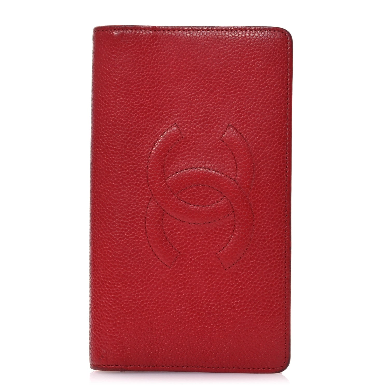 Caviar Timeless CC Yen Wallet Red