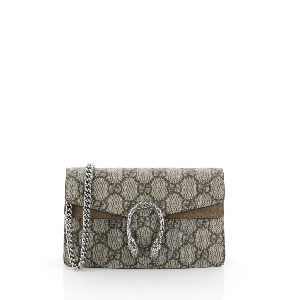 Dionysus Bag GG Coated Canvas Super Mini
